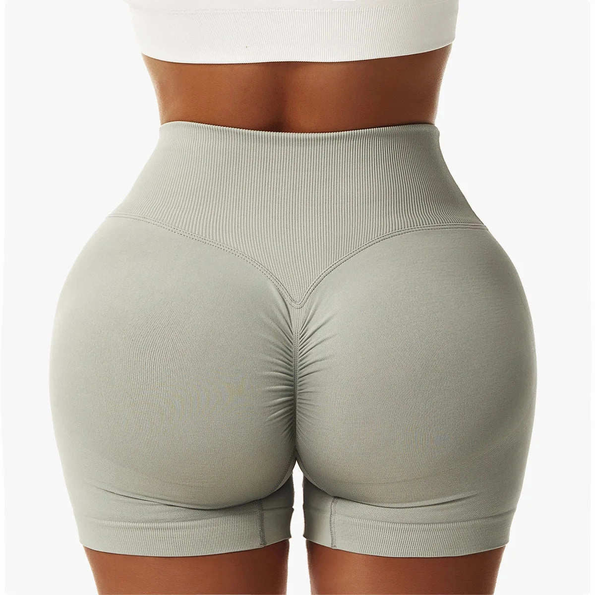 Cloud Hide Women Workout Yoga Shorts Fitness High Waist S-XXL Gym Tights Sports Seamless Trousers Quick Dry SEXY Butt Leggings