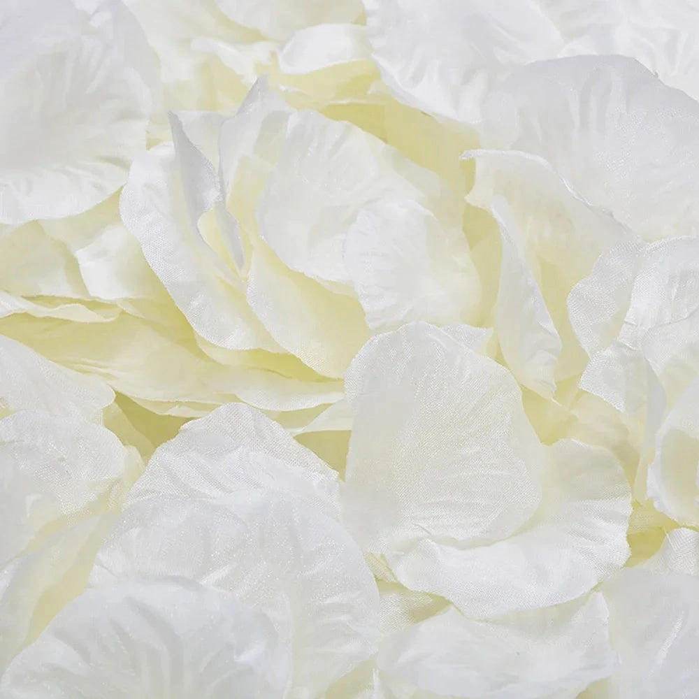 Colorful 100-10000Pcs Artificial Fake Rose Petals for Weddings