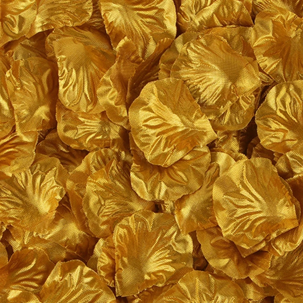 Colorful 100-10000Pcs Artificial Fake Rose Petals for Weddings