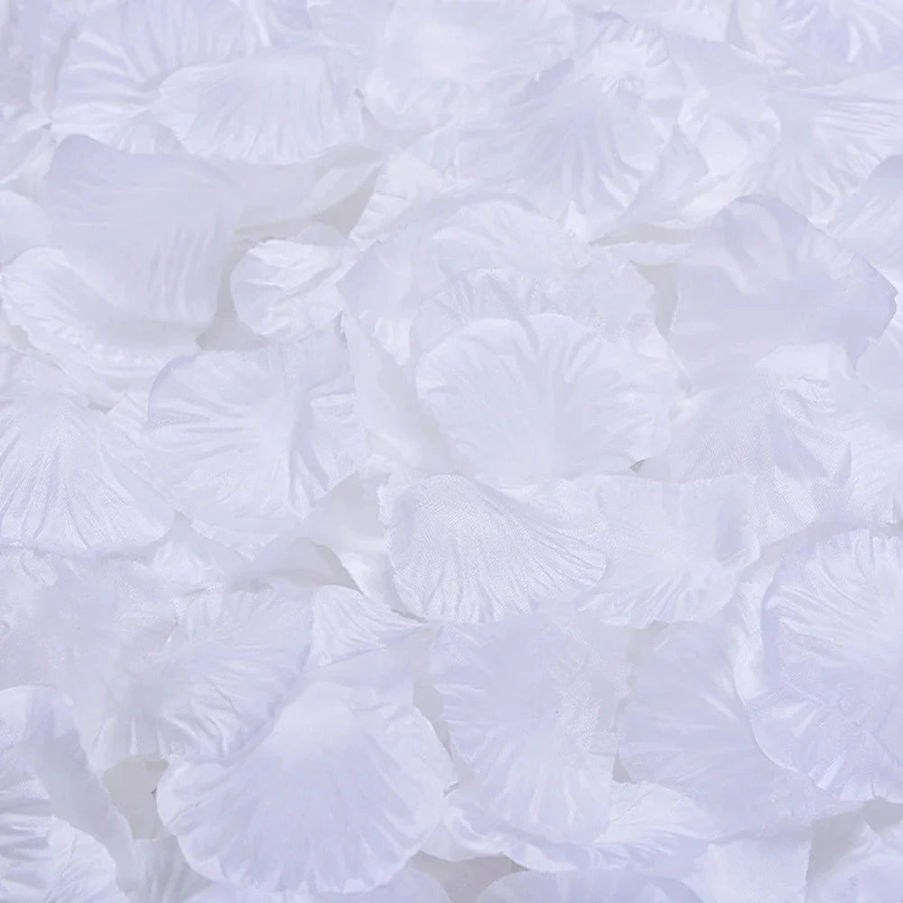 Colorful 100-10000Pcs Artificial Fake Rose Petals for Weddings