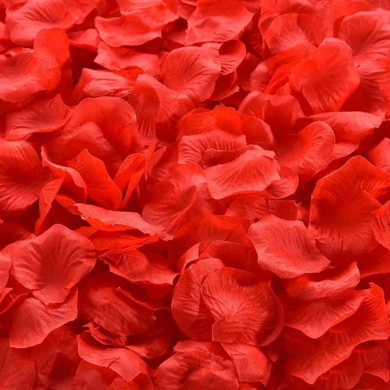 Colorful Love Romantic Warm Silk Rose Petals 3000/2000/100PCS