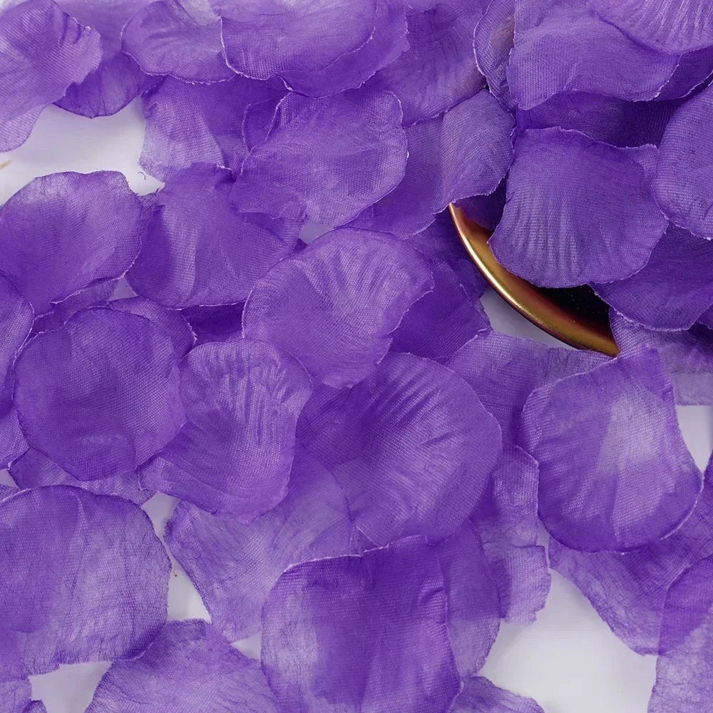 Colorful Love Romantic Warm Silk Rose Petals 3000/2000/100PCS
