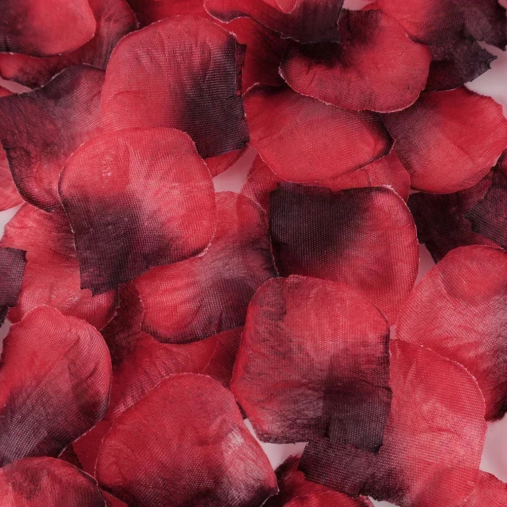 Colorful Love Romantic Warm Silk Rose Petals 3000/2000/100PCS
