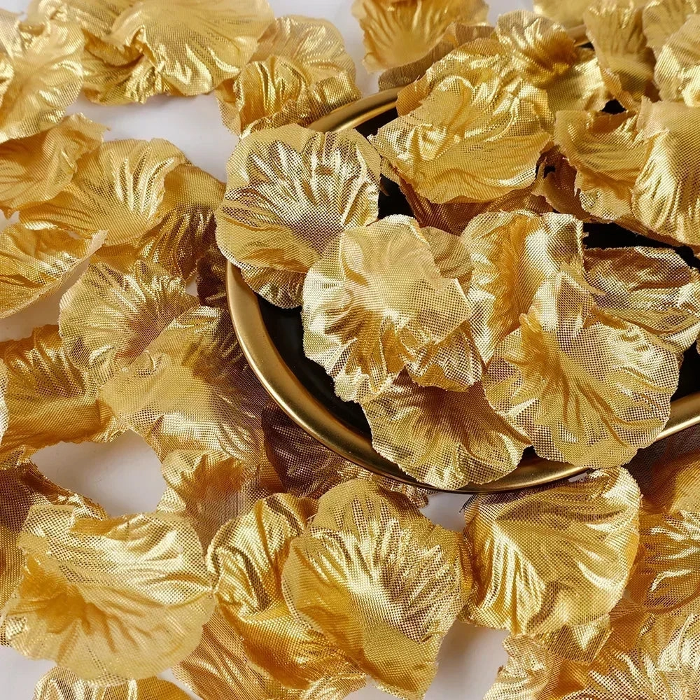 Colorful Love Romantic Warm Silk Rose Petals 3000/2000/100PCS