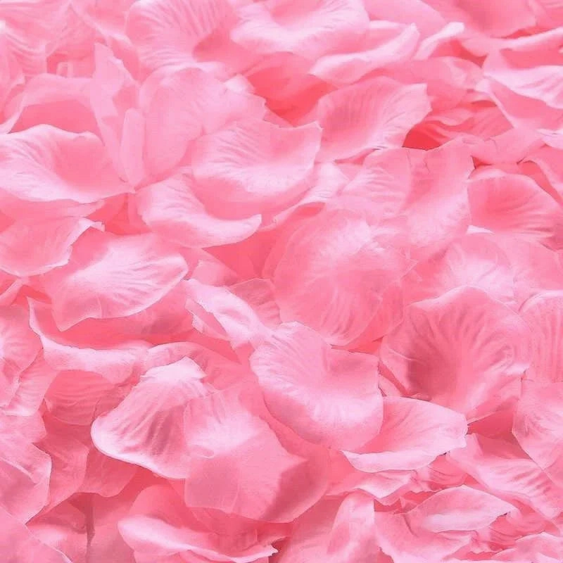 Colorful Love Romantic Warm Silk Rose Petals 3000/2000/100PCS