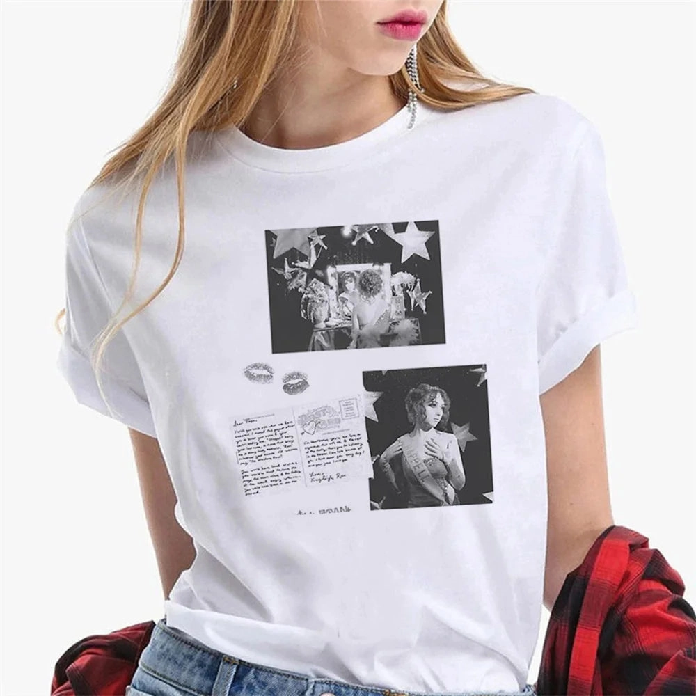 Comic-Inspired Graphic Tee for Women - Fun Manga & Anime Top with Short Sleeves