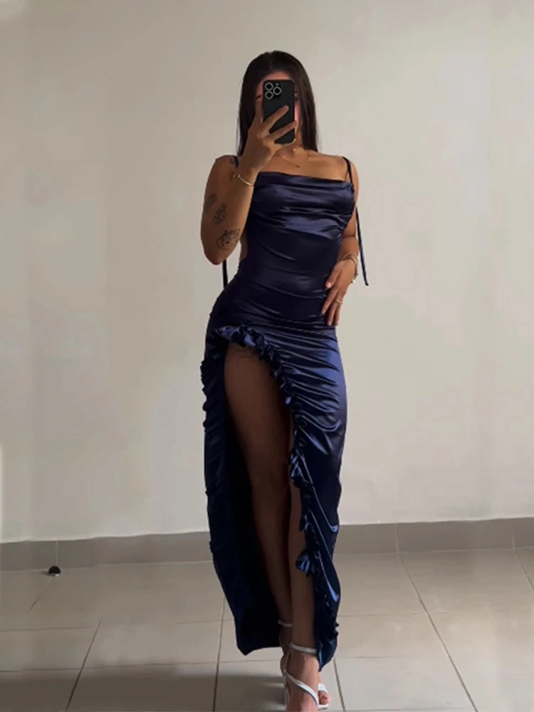 Cross-Border Y2K Sexy Halter Spice Girl Dress