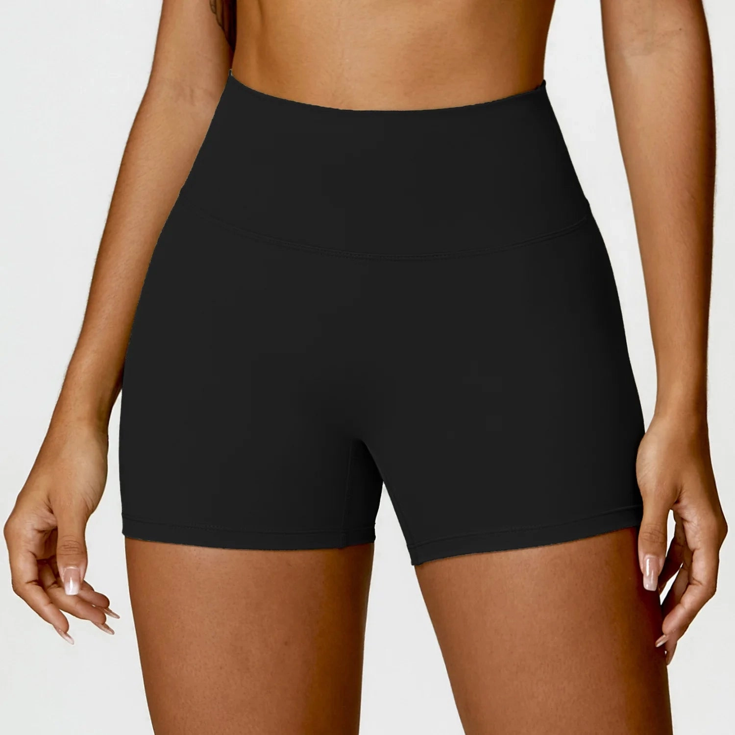 Ctenkevet Solid Color Women Fitness Quick-Dry Sport Short