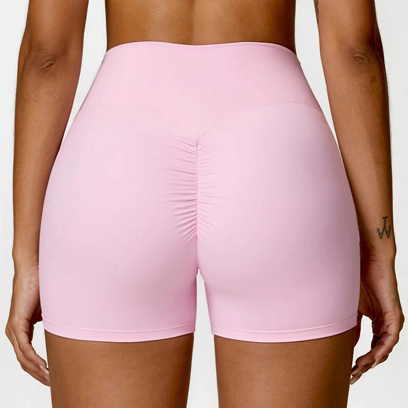 Ctenkevet Solid Color Women Fitness Quick-Dry Sport Short