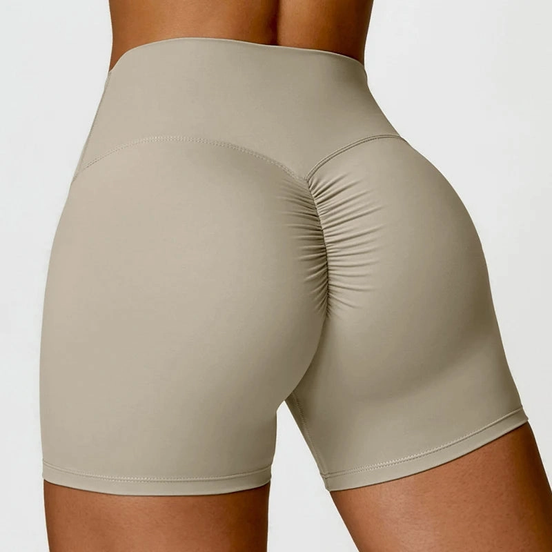 Ctenkevet Solid Color Women Fitness Quick-Dry Sport Short
