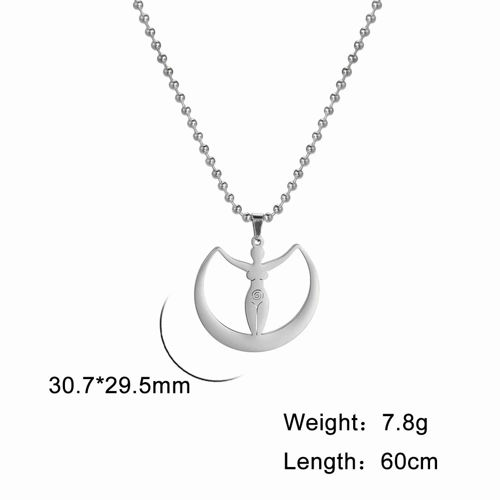 Dawapara Mythology Moon Goddess Amulet Necklace Jewelry
