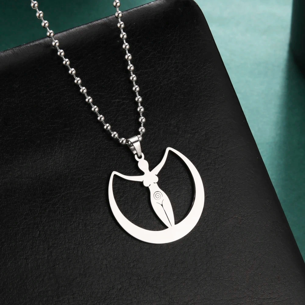 Dawapara Mythology Moon Goddess Amulet Necklace Jewelry