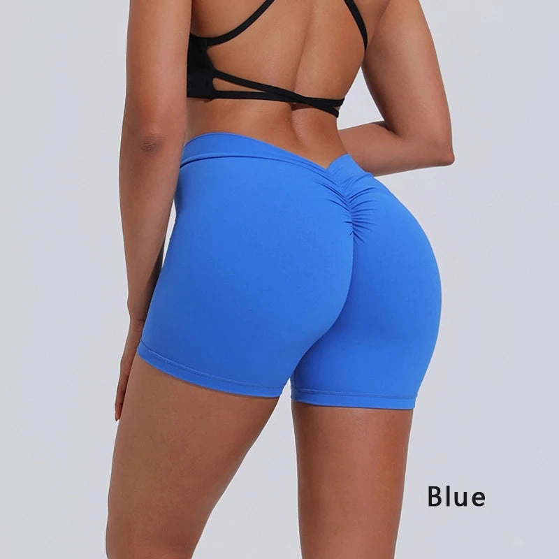 DIAS FIT JOY V-Back High Waisted Yoga Shorts for Women