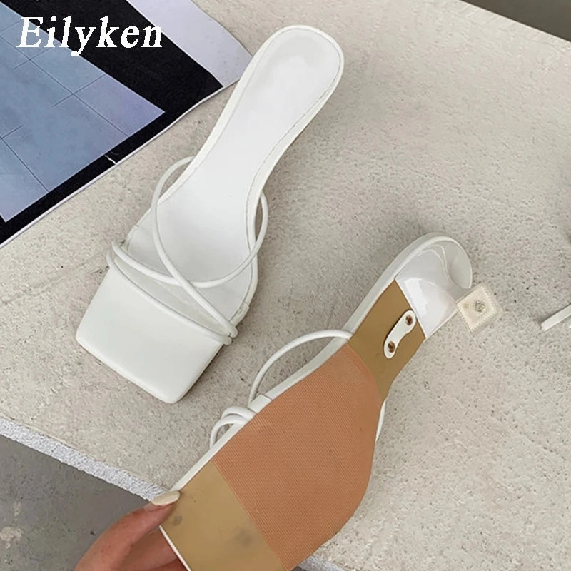 Eilyken Fashion Gold Silver Sandals Thin Low Heel Lace Up Rome Summer Gladiator Shoes for Women