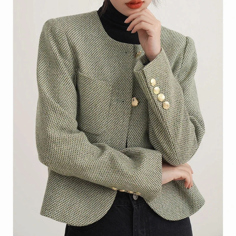Elegant Long Sleeve Cardigan Coat for Women - EVNISI Autumn Casual Outerwear