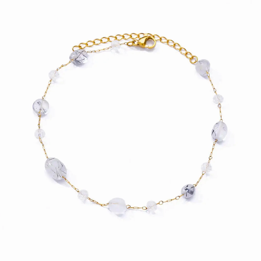 Elegant Zircon Flowers Bracelet For Women Charm Jewelry