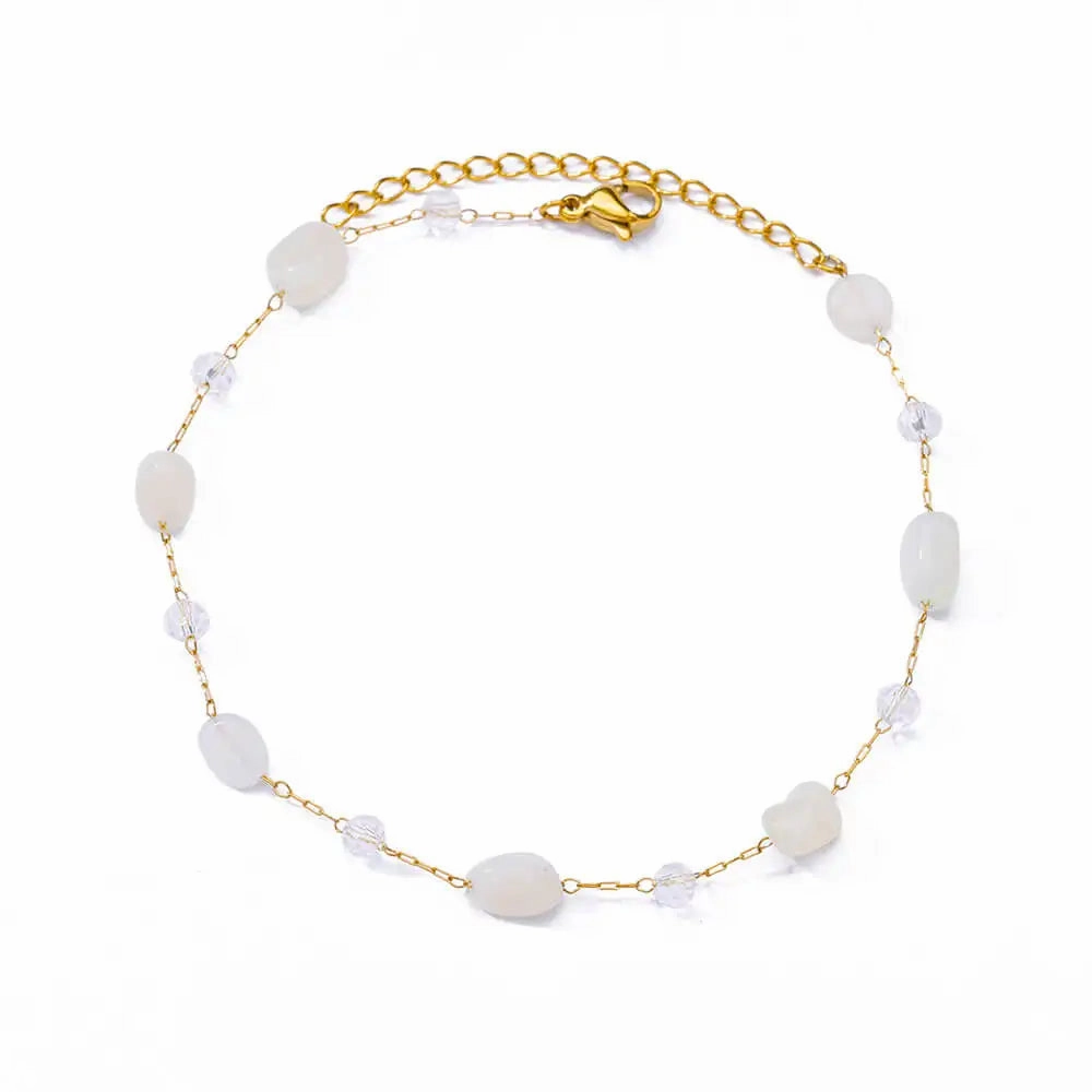 Elegant Zircon Flowers Bracelet For Women Charm Jewelry