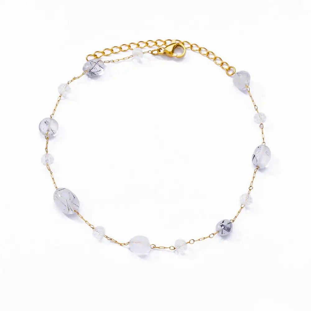 Elegant Zircon Flowers Bracelet For Women Charm Jewelry