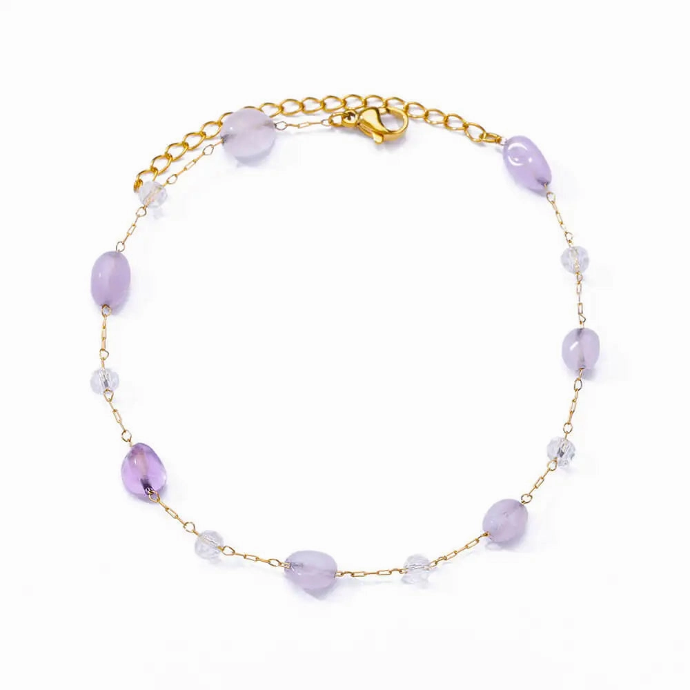 Elegant Zircon Flowers Bracelet For Women Charm Jewelry