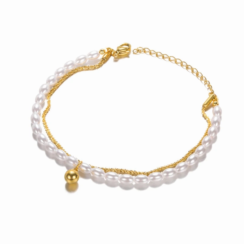 Elegant Zircon Flowers Bracelet For Women Charm Jewelry