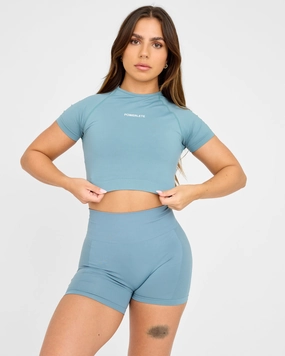 Evolve Seamless SS Crop Top