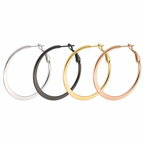 Fashion Big Hoop Earrings Geometric Statement Earring Jewelry