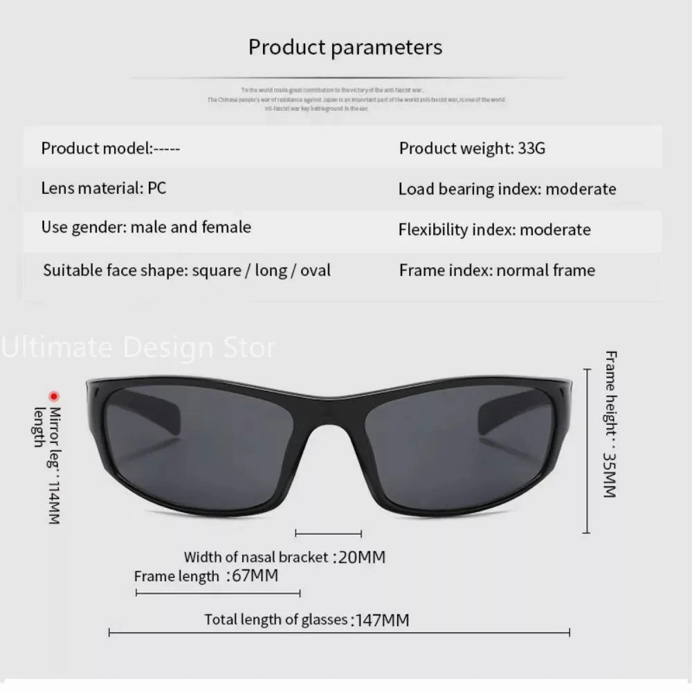 Fashion Cycling Glasses Sunglasses Men Women Sports Goggle Eyewear