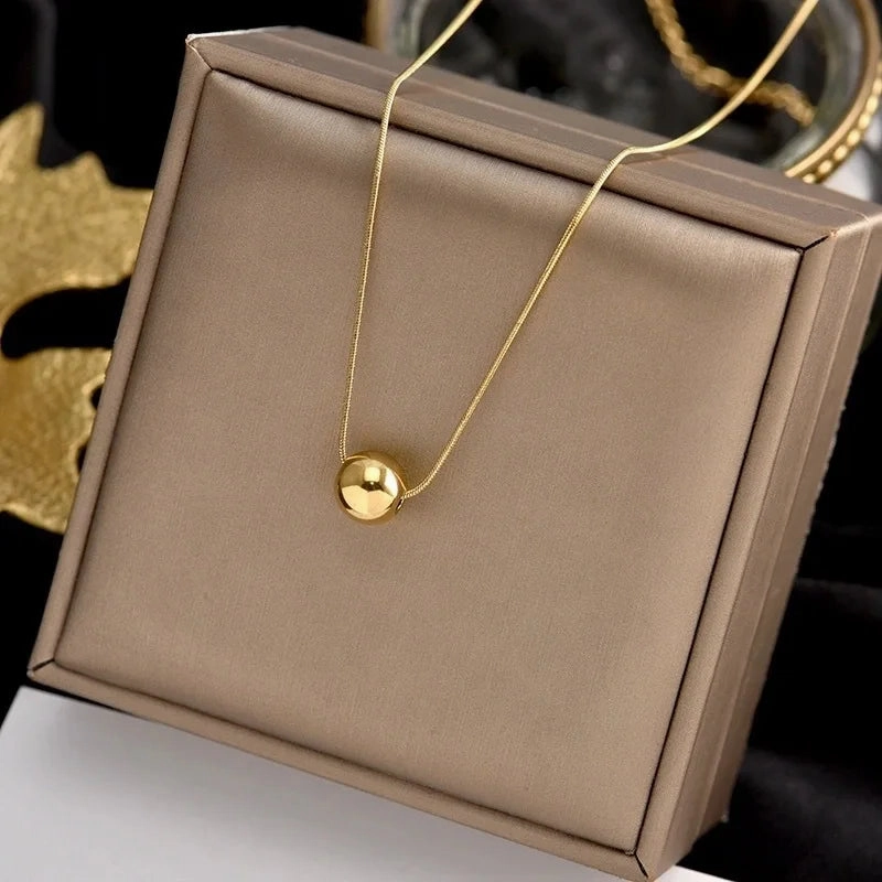 Fashion Letter Good Luck Butterfly Titanium Steel Choker Necklace for Women