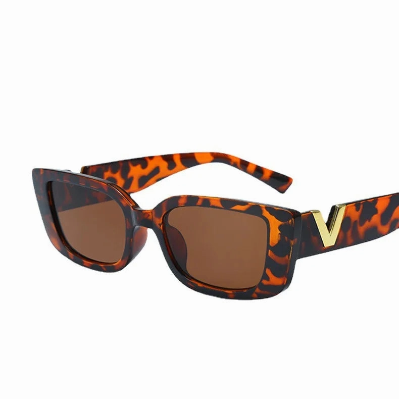Fashion Rectangle Sunglasses Women Luxury Vintage Small Frame Classic Black Square Eyeglasses Oculos