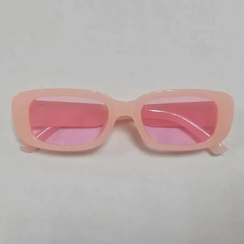 Fashion Sunglasses Classic Retro Square Glasses Women Vintage Eyewear Travel Small Rectangle Anti-Glare Sun Glasses