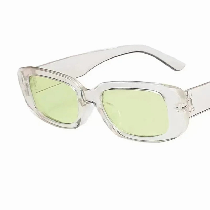 Fashion Sunglasses Classic Retro Square Glasses Women Vintage Eyewear Travel Small Rectangle Anti-Glare Sun Glasses