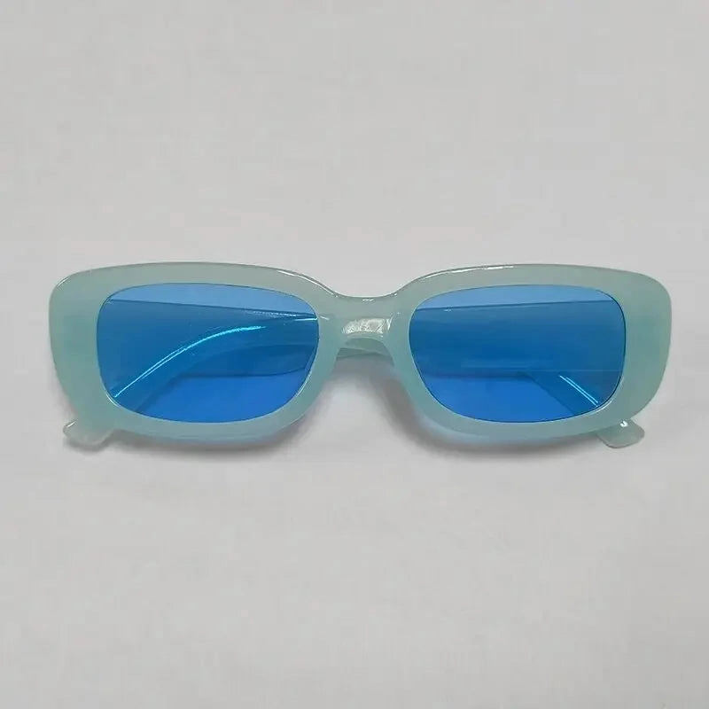 Fashion Sunglasses Classic Retro Square Glasses Women Vintage Eyewear Travel Small Rectangle Anti-Glare Sun Glasses
