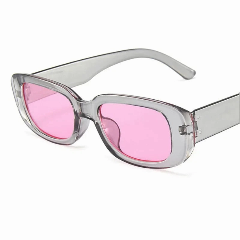 Fashion Sunglasses Classic Retro Square Glasses Women Vintage Eyewear Travel Small Rectangle Anti-Glare Sun Glasses