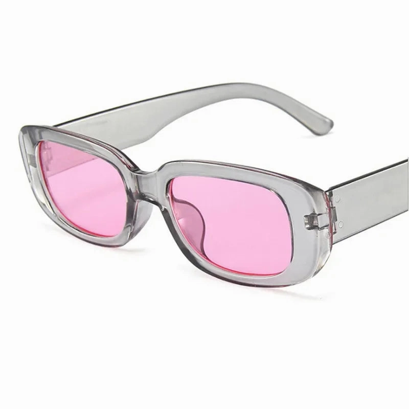 Fashion Sunglasses Classic Retro Square Glasses Women Vintage Eyewear Travel Small Rectangle Anti-Glare Sun Glasses
