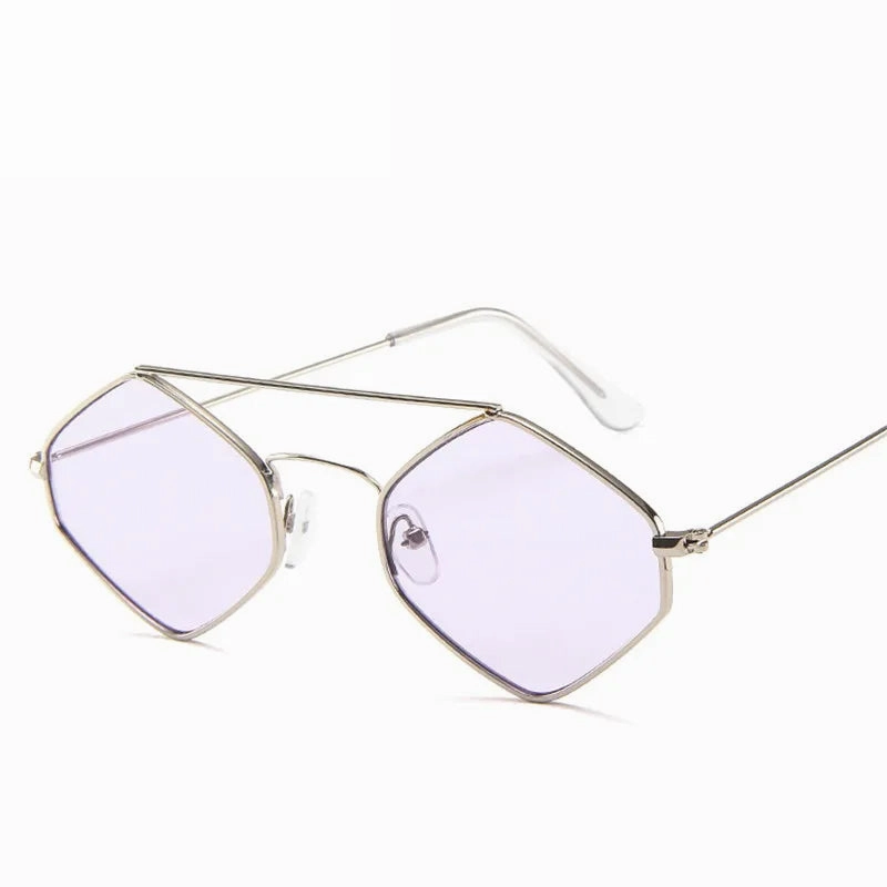 Fashion Vintage Diamond Sunglasses Women Retro Punk Eyeglasses UV400