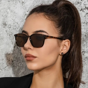 Fashion Vintage Square Sunglasses for Women UV400 Retro Shades
