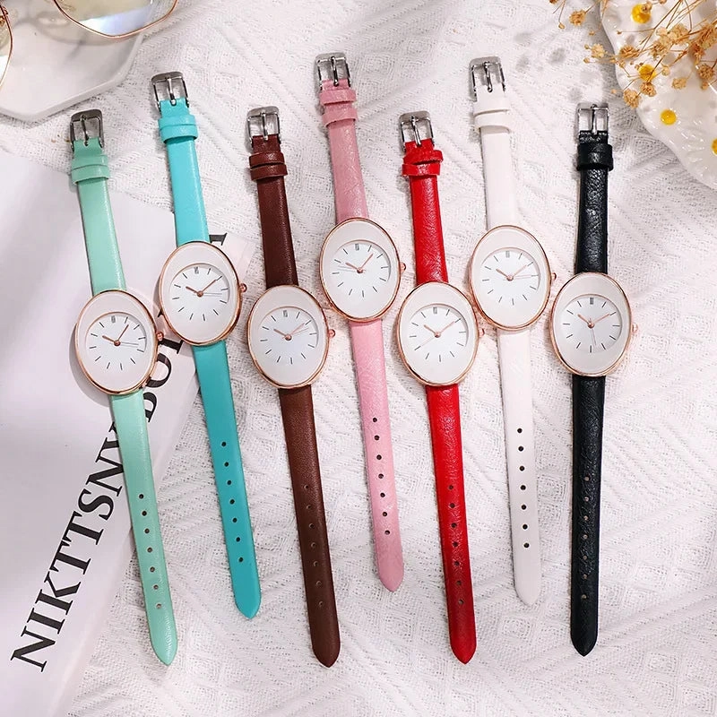 Fashion Watch for Women - Luxury Simple Belt Reloj Mujer