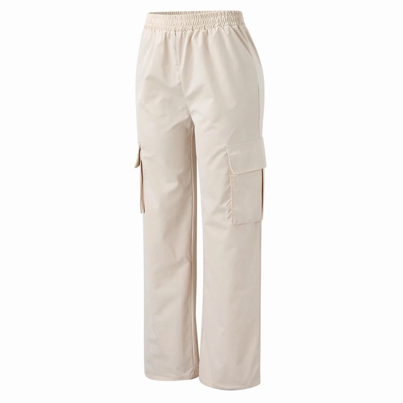 Fashion Women Baggy Joggers Pants Casual Chic High Waist Cargo Trousers