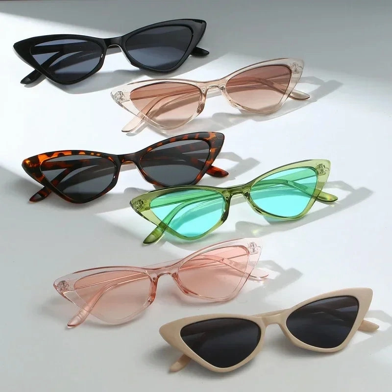 Fashion Women's Luxury Cat Eye Sunglasses UV400 Vintage Shades