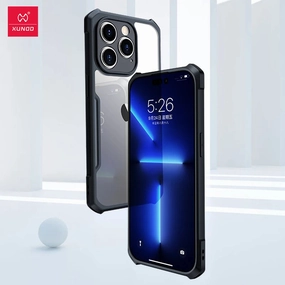For iPhone 15 Pro Max Case XUNDD Shockproof Transparent Cover
