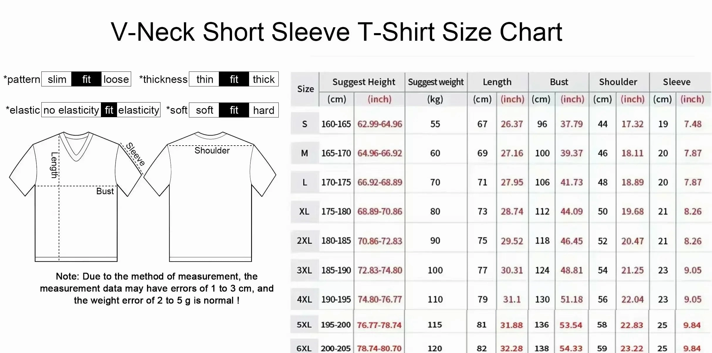 Girls V-Neck Short Sleeve T-Shirt Casual Summer Top with Bow in Pink and Black Size 07 Breathable and Comfortable