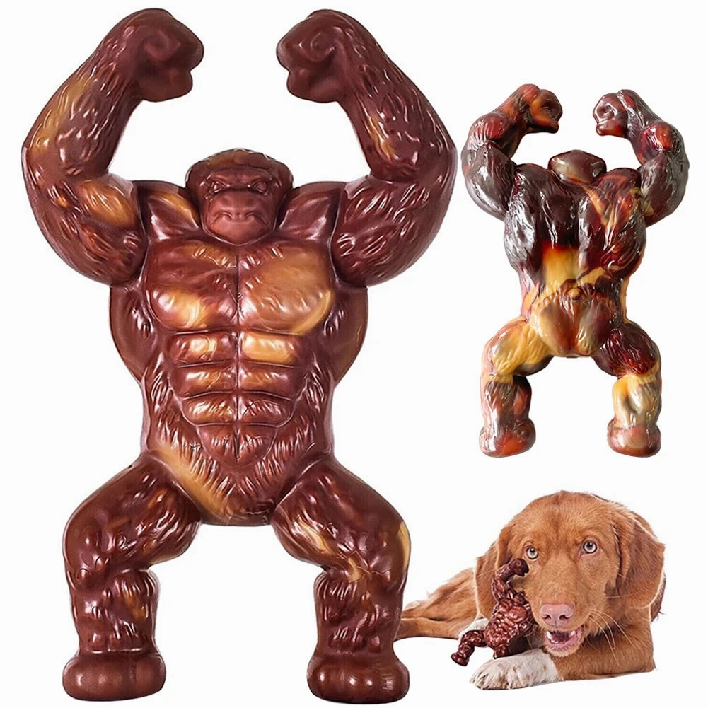 Gorilla Dog Toy Indestructible Chew Toy for Medium Dogs