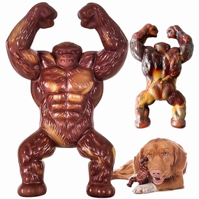 Gorilla Dog Toy Indestructible Chew Toy for Medium Dogs