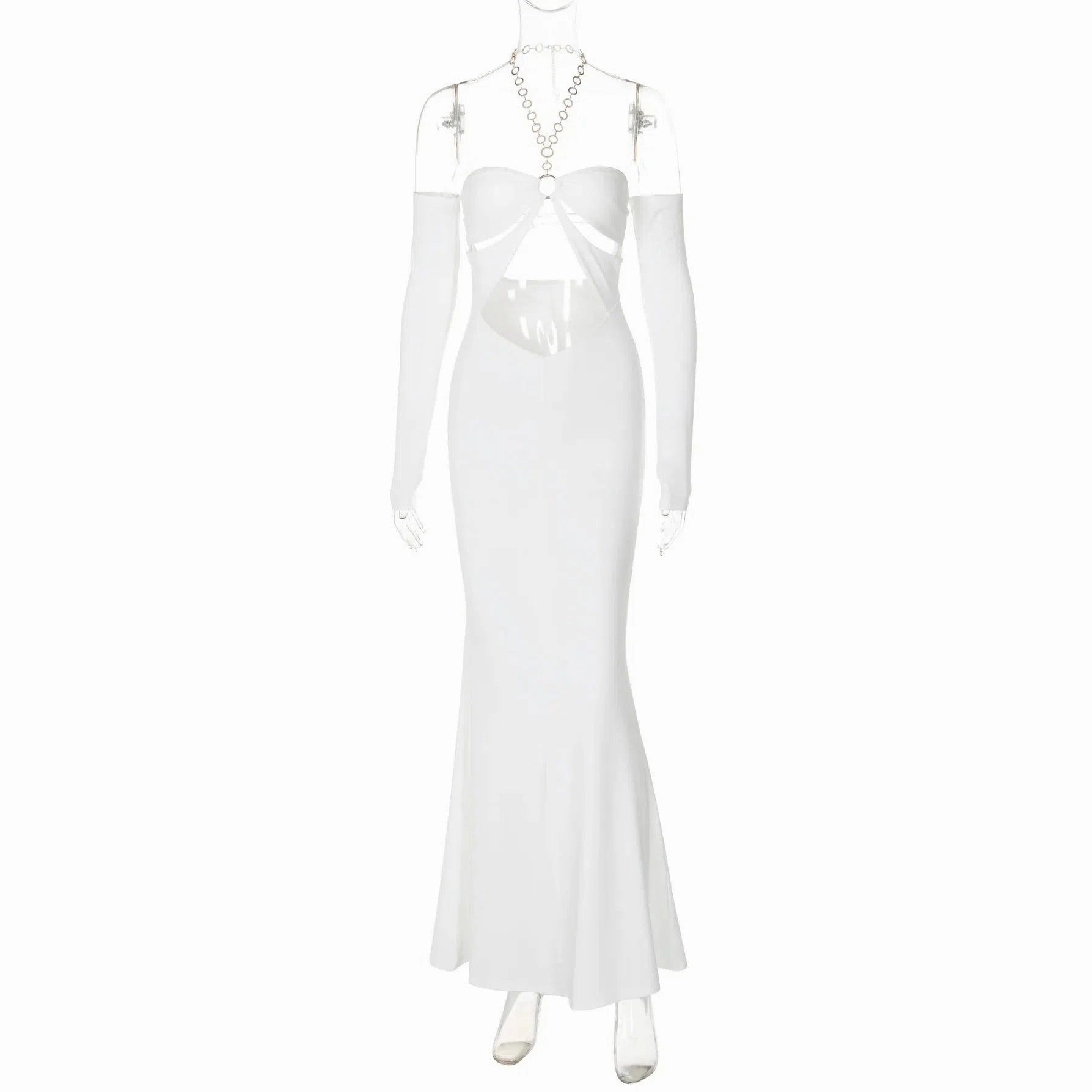 Hawthaw Women Spring Autumn Sexy Long Sleeve Bodycon Dress