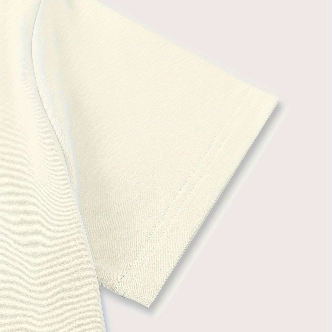 Heart Print T-shirt Short Sleeve Crew Neck Casual Top