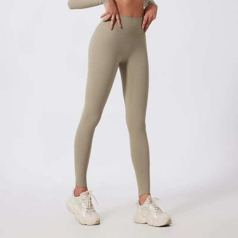 Hearuisavy High Waist Workout Leggings Quick-Dry Yoga Pants