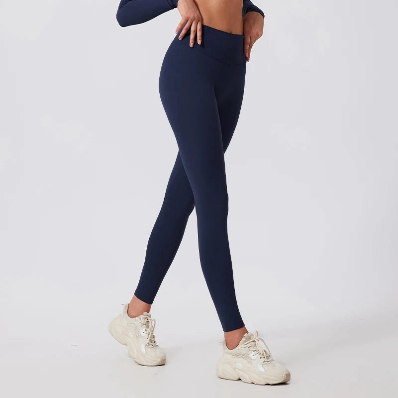 Hearuisavy High Waist Workout Leggings Quick-Dry Yoga Pants