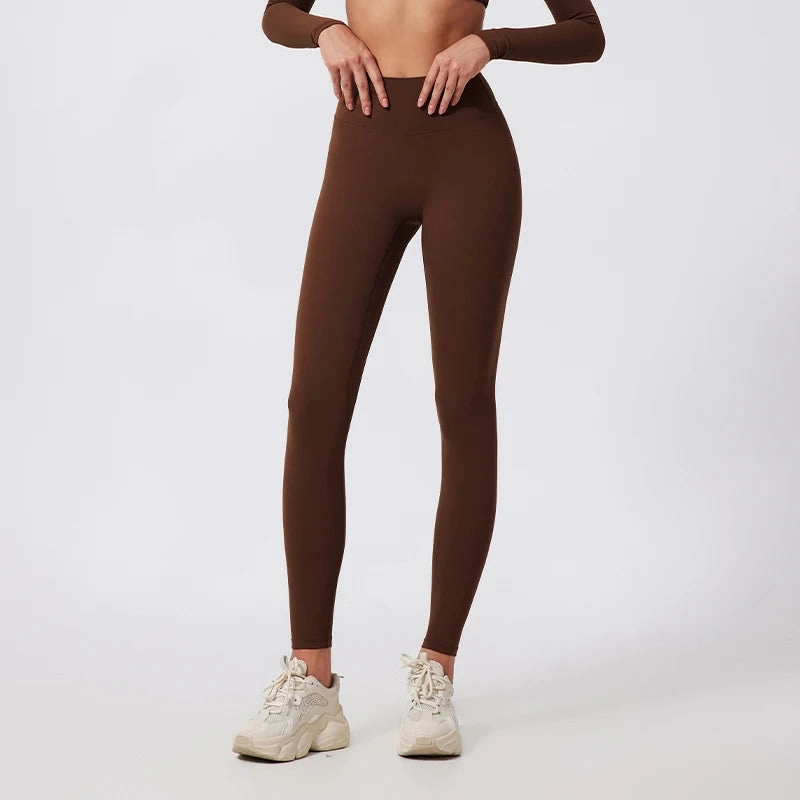 Hearuisavy High Waist Workout Leggings Quick-Dry Yoga Pants