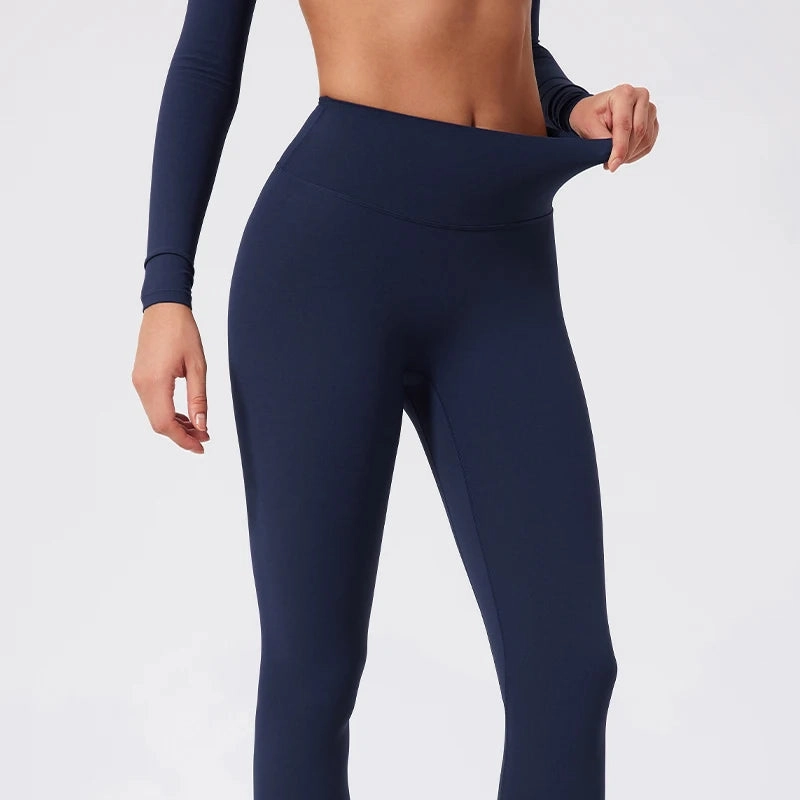Hearuisavy High Waist Workout Leggings Quick-Dry Yoga Pants