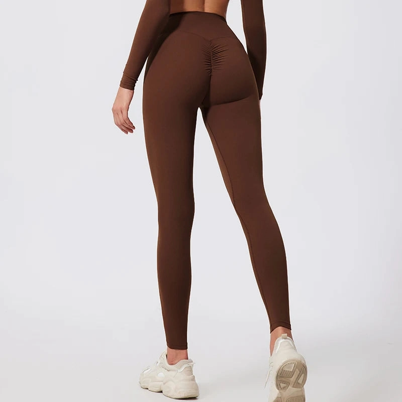 Hearuisavy High Waist Workout Leggings Quick-Dry Yoga Pants